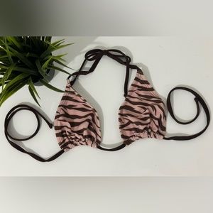 Adjustable triangle bikini top Cup Size 34